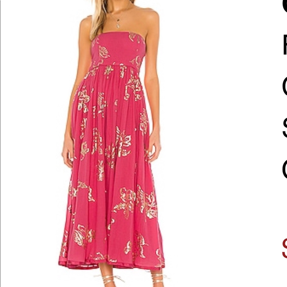 Free People Baja Babe midi dress